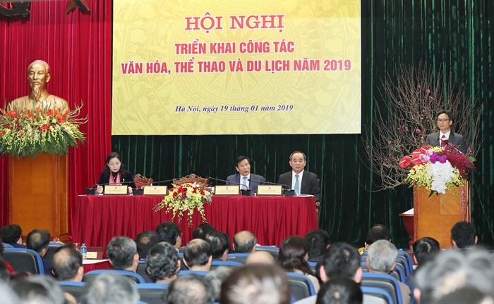 Вице-премьер Ву Дык Дам принял участие в конференции министерства культуры, спорта и туризма - ảnh 1