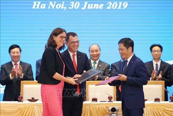 Соглашение о свободной торговле между Вьетнамом и ЕС: позитивное послание Европы  - ảnh 1
