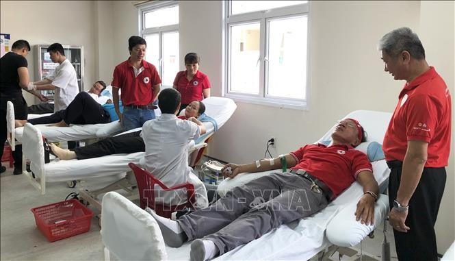 В провинции Тхыатхиен-Хюэ прошла акция по сдаче донорской крови - ảnh 1