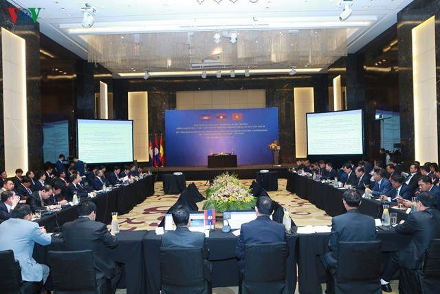 Завершилась 18-я трехсторонняя конференция министров Вьетнама, Лаоса и Камбоджи по борьбе с наркотиками - ảnh 1