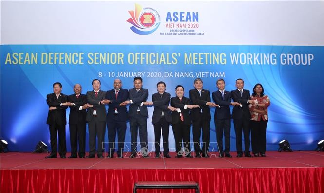 В Дананге открылась конференция рабочей группы высокопоставленных военных чиновников АСЕАН - ảnh 1