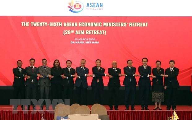 Открылась 26-я конференция министров экономики стран АСЕАН в узком формате - ảnh 1