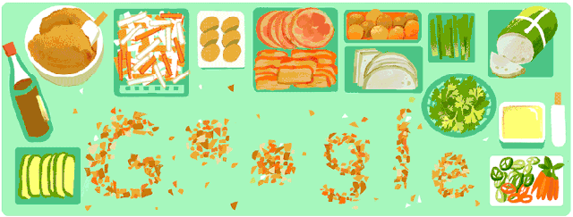 Google Doodle прославляет вьетнамский сэндвич  Бань Ми - ảnh 1