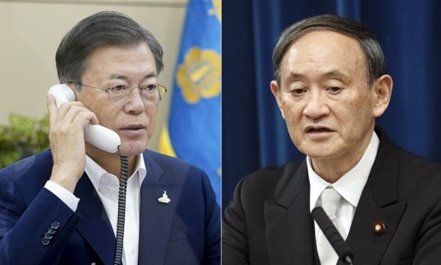 Руководители Японии и Республики Корея обсудили по телефону вопросы двустороннего сотрудничества - ảnh 1