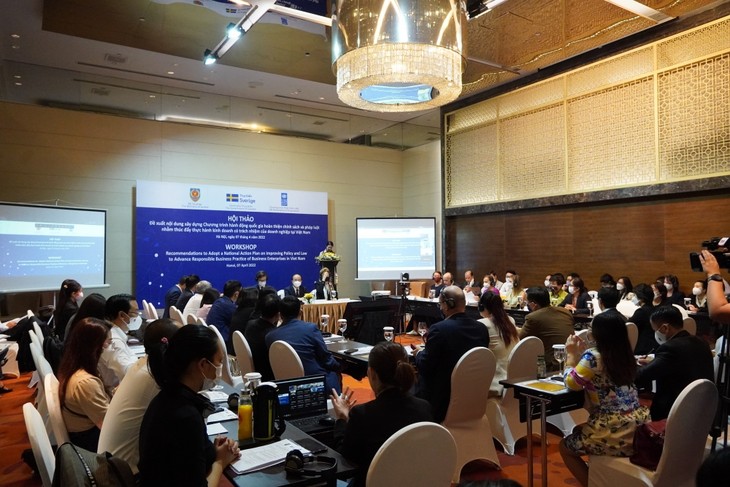 Совершенствование нормативно-правовой базы для продвижения ответственной деловой практики во Вьетнаме - ảnh 1