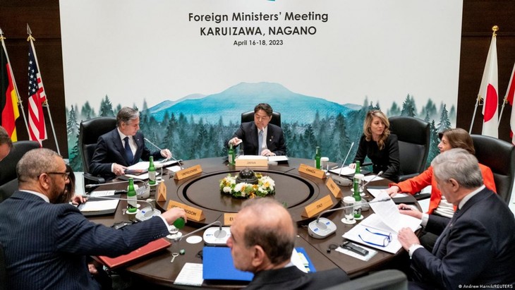Завершилась встреча министров иностранных дел стран «Большой семерки» - ảnh 1