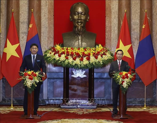 Вьетнам и Монголия стремятся поднять двусторонние отношения на новую высоту - ảnh 1