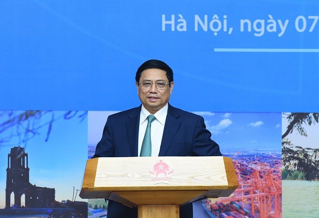 Премьер-министр Фам Минь Тинь председательствовал на конференции по планированию дельты Красной реки - ảnh 1