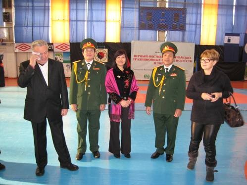 Liên hoan võ thuật cổ truyền Việt Nam lần thứ nhất tại Ucrana - ảnh 1