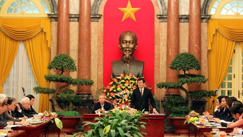 Tăng cường hợp tác giữa Chủ tịch nước và Mặt trận Tổ quốc Việt Nam - ảnh 1