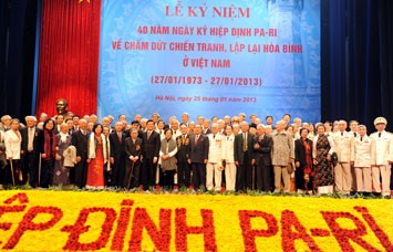 Nhiều hoạt động kỷ niệm 40 năm ký kết Hiệp định Paris về hòa bình cho Việt Nam - ảnh 1