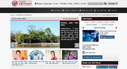 Cổng thông tin điện tử Radiovietnam.vn với hơn 80 kênh phát thanh - ảnh 1