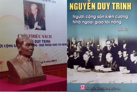 Ra mắt sách về cố Bộ trưởng Ngoại giao Nguyễn Duy Trinh - ảnh 1