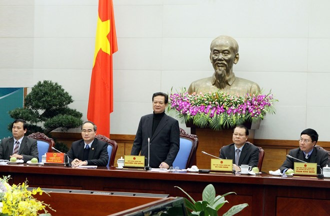Tiếp tục phối hợp công tác giữa Chính phủ và Ủy ban Trung ương Mặt trận Tổ Quốc Việt Nam - ảnh 1
