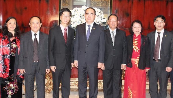Chủ tịch Mặt trận Tổ quốc Việt Nam sẽ thăm Singapore  - ảnh 1