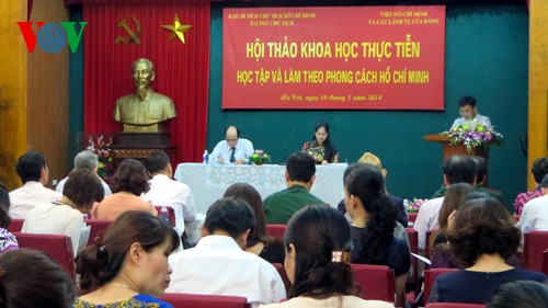 Hội thảo khoa học thực tiễn: Học tập và làm theo phong cách Hồ Chí Minh - ảnh 1