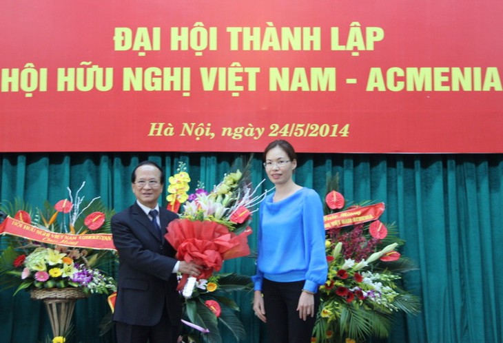 Gắn hoạt động hòa bình, đoàn kết hữu nghị với việc thúc đẩy quan hệ và hợp tác Việt Nam-Acmenia  - ảnh 1