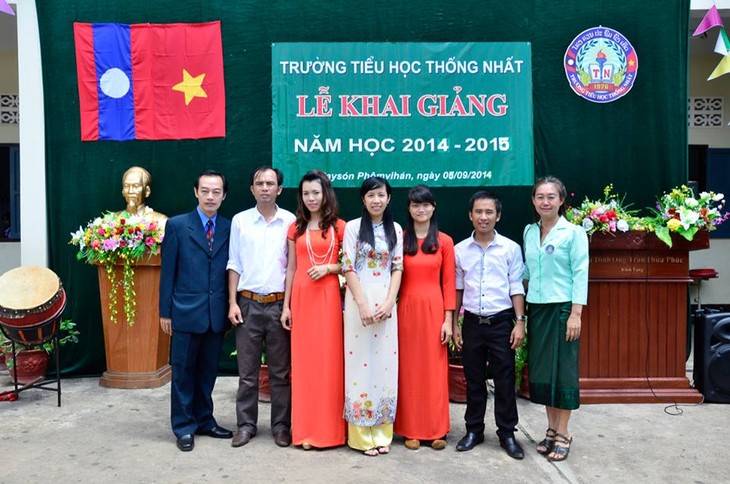 Trường Tiểu học Thống Nhất tại Savanakhet - Dạy tiếng Việt cho con em kiều bào - ảnh 4
