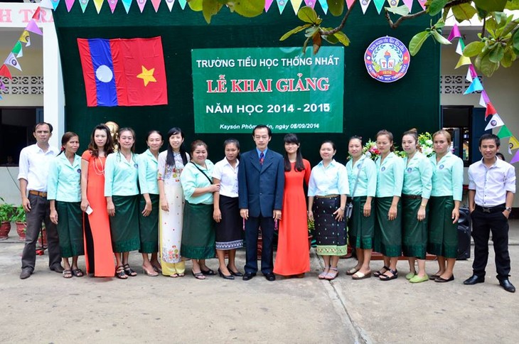 Trường Tiểu học Thống Nhất tại Savanakhet - Dạy tiếng Việt cho con em kiều bào - ảnh 5