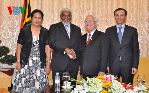 Đoàn Thủ tướng nước Cộng hòa Vanuatu thăm Thành phố Hồ Chí Minh - ảnh 1
