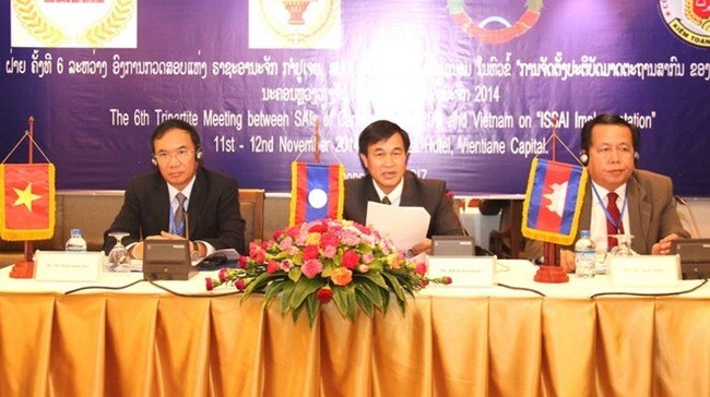 Việt Nam - Lào - Campuchia trao đổi kinh nghiệm về kiểm toán  - ảnh 1