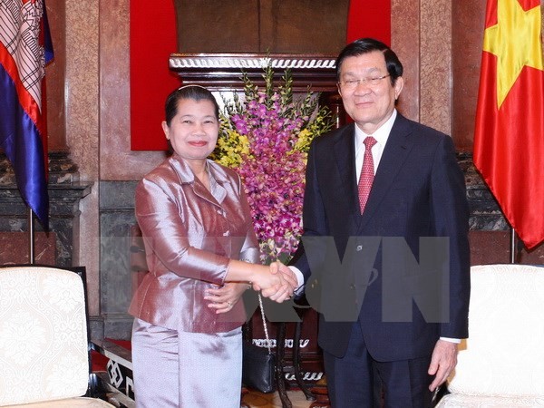 Không ngừng vun đắp tình hữu nghị Việt Nam - Lào và Việt Nam - Campuchia - ảnh 2
