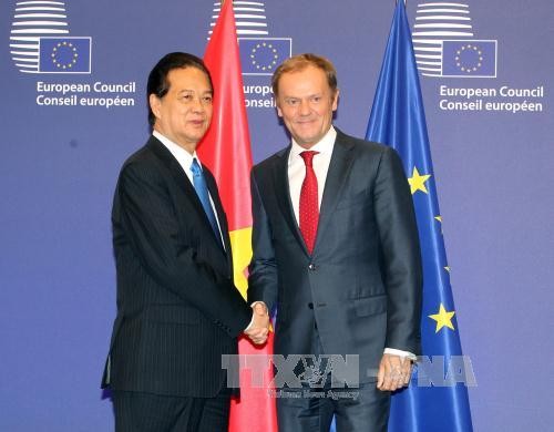 Chuyến công tác và làm việc của Thủ tướng Nguyễn Tấn Dũng tại Pháp, Bỉ, EU đạt hiệu quả, thiết thực - ảnh 1