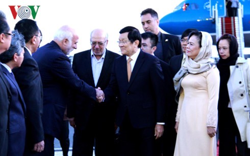 Chủ tịch nước Trương Tấn Sang hội đàm với Tổng thống Iran - ảnh 2