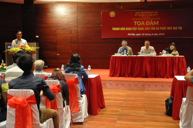 Bảo tồn và phát huy giá trị tranh dân gian Việt Nam  - ảnh 1