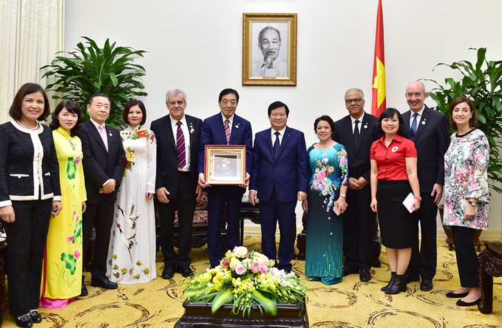 Phó Thủ tướng Trịnh Đình Dũng tiếp Chủ tịch Hiệp hội Chữ thập đỏ và Trăng lưỡi liềm đỏ quốc tế - ảnh 1