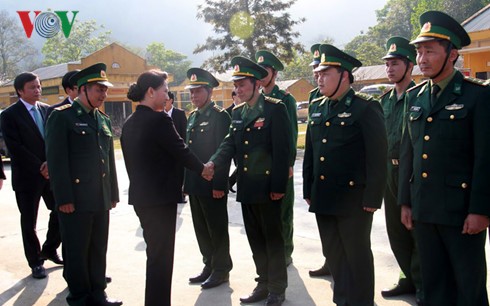 Chủ tịch Quốc hội Nguyễn Thị Kim Ngân làm việc tại tỉnh Điện Biên - ảnh 1