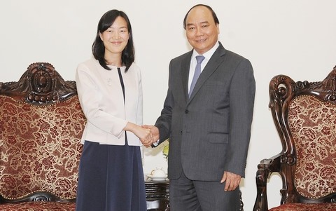 Thủ tướng Nguyễn Xuân phúc tiếp Tổng Giám đốc điều hành Tập đoàn Bảo Thành (Đài Loan, Trung Quốc) - ảnh 1
