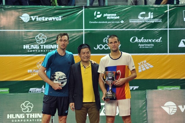 Kết thúc giải quần vợt quốc tế Hưng Thịnh Vietnam Open 2017  - ảnh 1