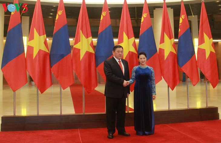 Việt Nam coi trọng việc phát triển quan hệ hợp tác hữu nghị với Mông Cổ - ảnh 1