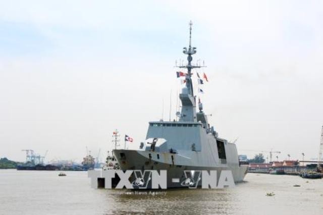 Tàu Hải quân Pháp thăm hữu nghị Thành phố Hồ Chí Minh - ảnh 2