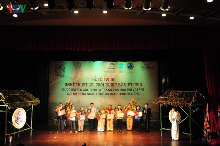 Đà Nẵng tổ chức lễ tôn vinh Nghệ thuật Bài Chòi Trung bộ Việt Nam - ảnh 1