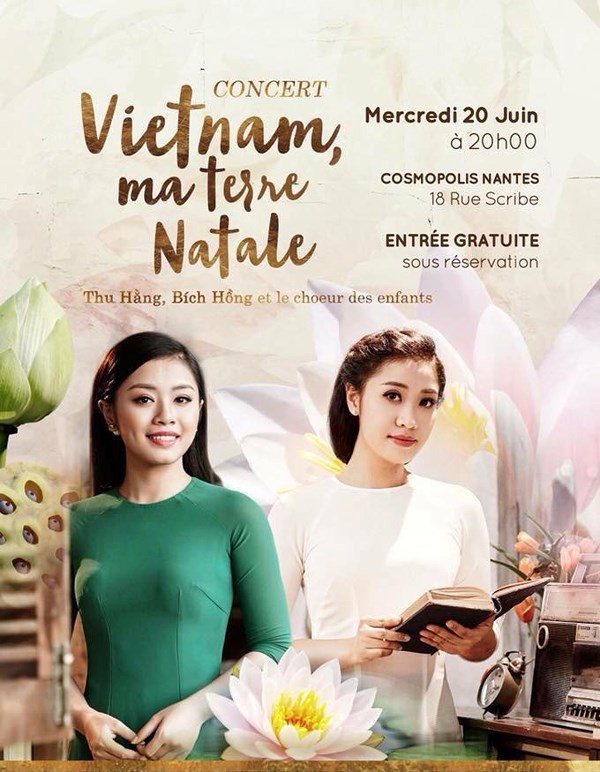 “Việt Nam quê hương tôi” mang âm nhạc Việt Nam tới Pháp - ảnh 1