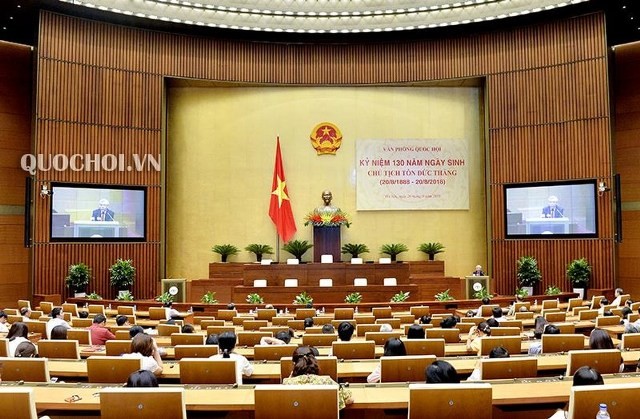 Văn phòng Quốc hội tổ chức lễ kỷ niệm 130 năm ngày sinh Chủ tịch nước Tôn Đức Thắng - ảnh 1