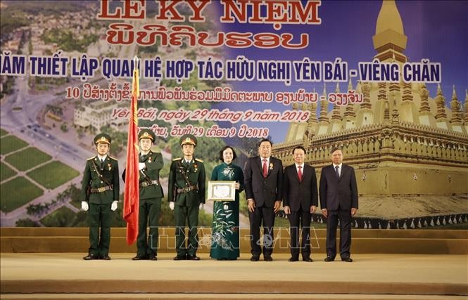 Tiếp tục đẩy mạnh mối quan hệ hợp tác, hữu nghị giữa hai tỉnh Yên Bái – Vientiane - ảnh 1