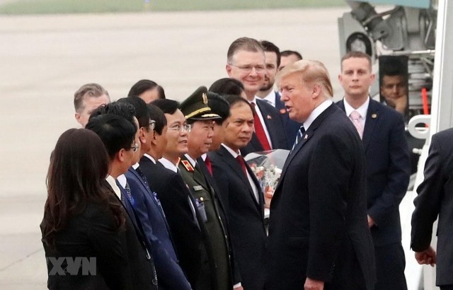 Hội nghị Thượng đỉnh Hoa Kỳ - Triều Tiên lần hai: Tổng thống Mỹ gửi lời cảm ơn toàn thể người dân Việt Nam - ảnh 1