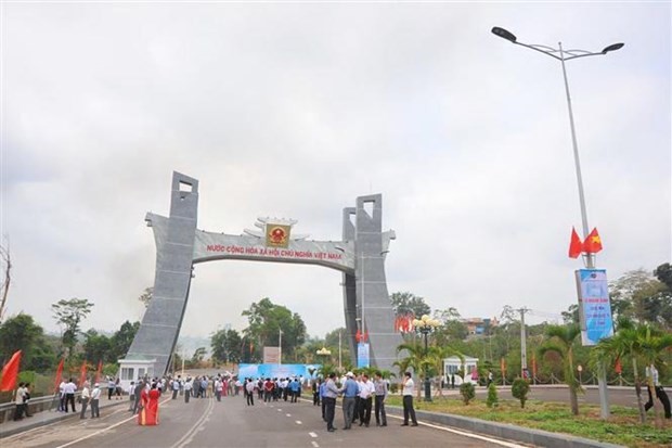 Khánh thành công trình trọng điểm phục vụ hoạt động ngoại giao, giao thương tại Cửa khẩu Quốc tế Lệ Thanh, Gia Lai  - ảnh 1