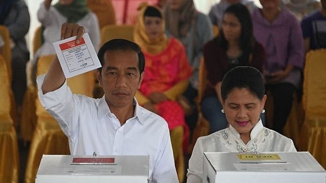 Điện mừng Indonesia tổ chức thành công cuộc Bầu cử Tổng thống và Bầu cử Quốc hội - ảnh 1