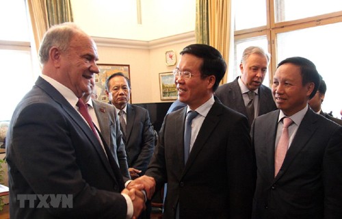 Đoàn đại biểu cấp cao Đảng Cộng sản Việt Nam thăm làm việc tại Liên bang Nga - ảnh 1