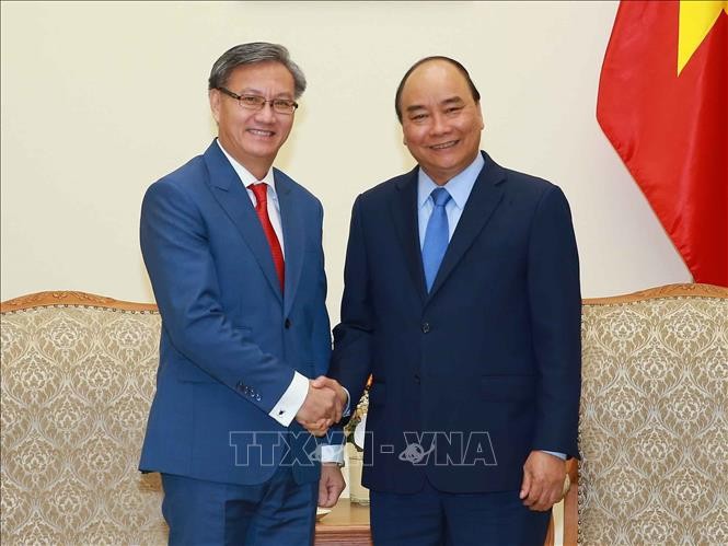 Thủ tướng Nguyễn Xuân Phúc tiếp Đại sứ Lào chào từ biệt - ảnh 1