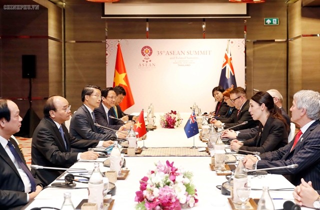 Thủ tướng Nguyễn Xuân Phúc hội kiến Thủ tướng New Zealand - ảnh 1