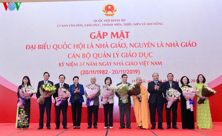 Gặp mặt các Đại biểu Quốc hội là Nhà giáo Việt Nam - ảnh 1