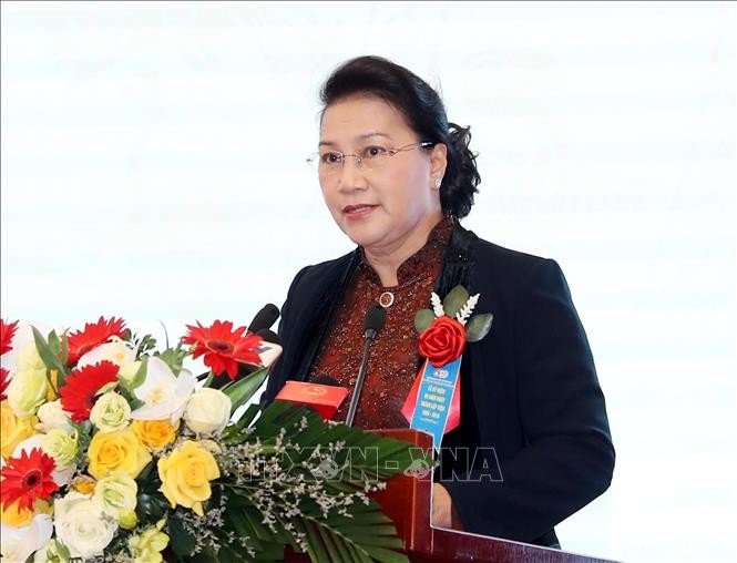 Chủ tịch Quốc hội Nguyễn Thị Kim Ngân dự Lễ kỷ niệm 60 năm thành lập Viện Khoa học thủy lợi Việt Nam - ảnh 1