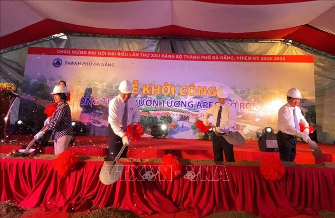 Đà Nẵng: Khởi công xây dựng Vườn tượng APEC mở rộng - ảnh 1