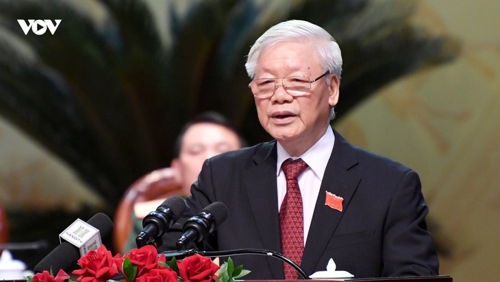 Tổng Bí thư, Chủ tịch nước Nguyễn Phú Trọng dự, chỉ đạo Đại hội Đảng bộ Hà Nội - ảnh 1
