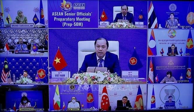 Quan chức cao cấp ASEAN họp trù bị cho Hội nghị cấp cao ASEAN 37 - ảnh 1